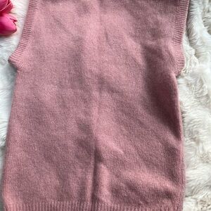 Vintage America Dusty Pink Crew Neck Sweater